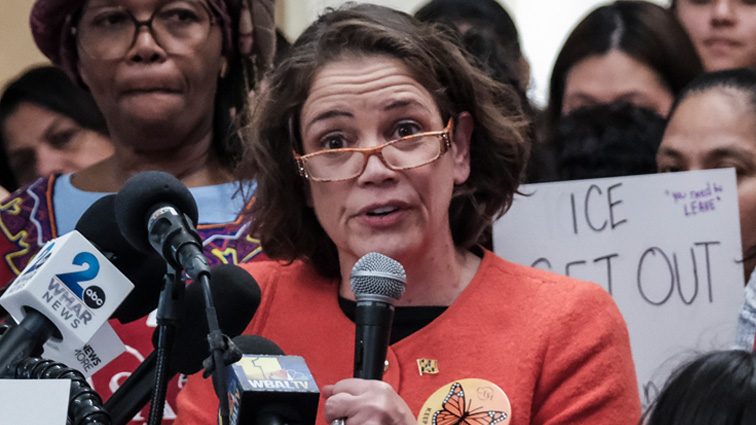 ‘We don’t want it’: Baltimore Councilwoman Odette Ramos slams ICE presence
