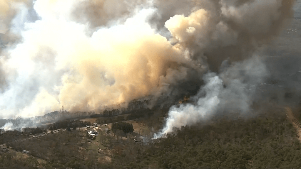 Baltimore County firefighters get special training to better handle wildfires