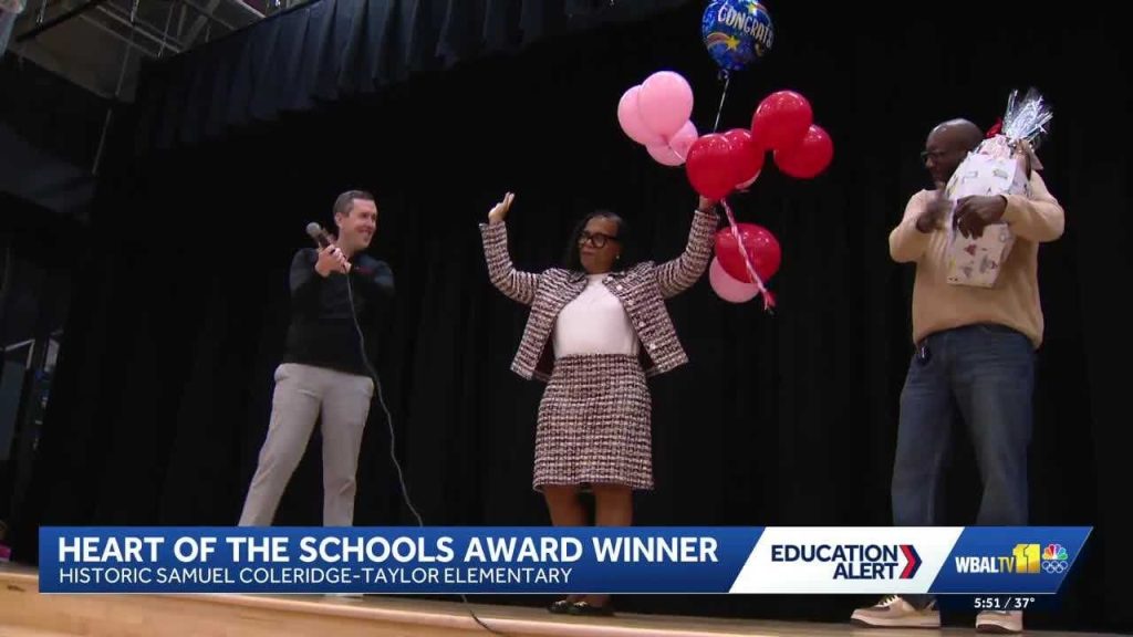 Baltimore elementary school principal earns Heart of the School Award