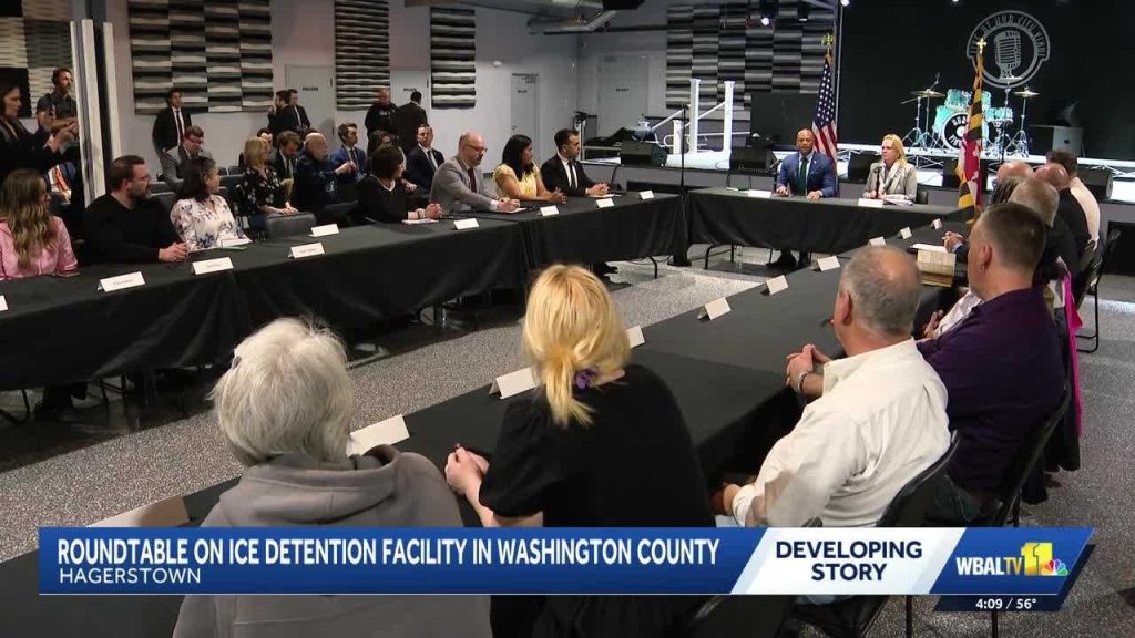 Maryland ICE detention facility meeting draws controversy of its own