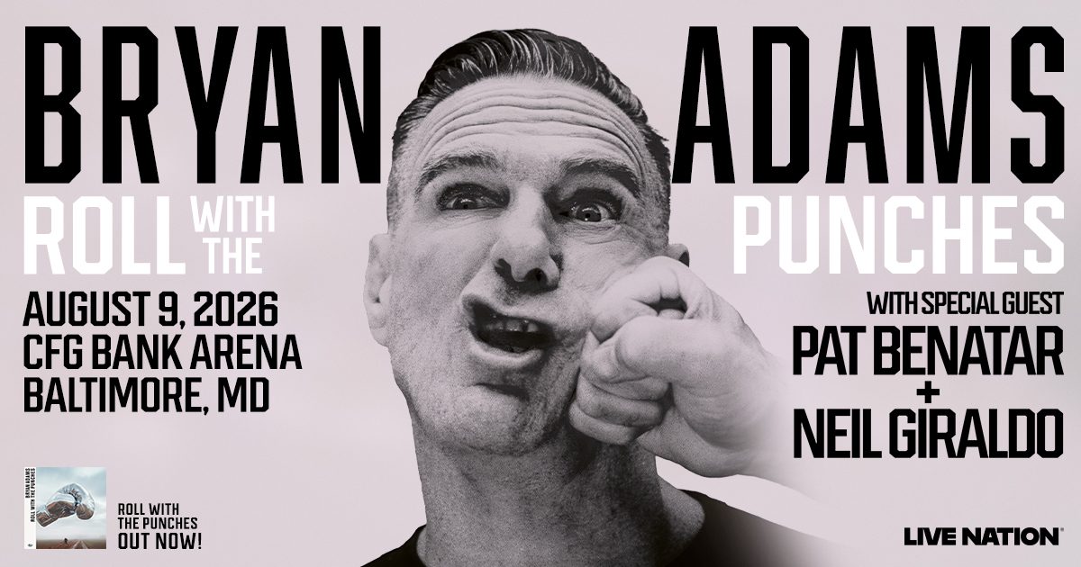 Listen to C4 & Nehman to win tickets to Bryan Adams at CFG Bank