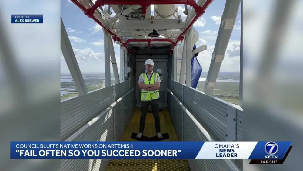 'Fail often to succeed sooner': Man who works on Artemis II offers ...