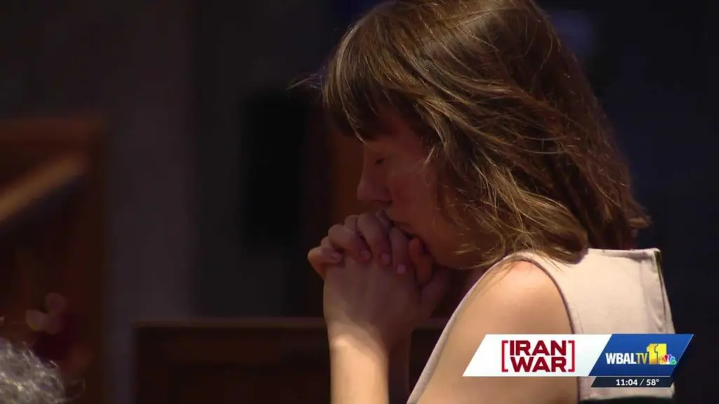Vigil held in Baltimore for Pope Leo’s call for peace amid Iran War