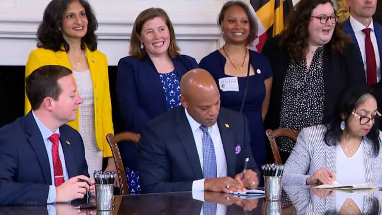 Maryland Gov. Wes Moore signs broad package of more than 140 bills into law