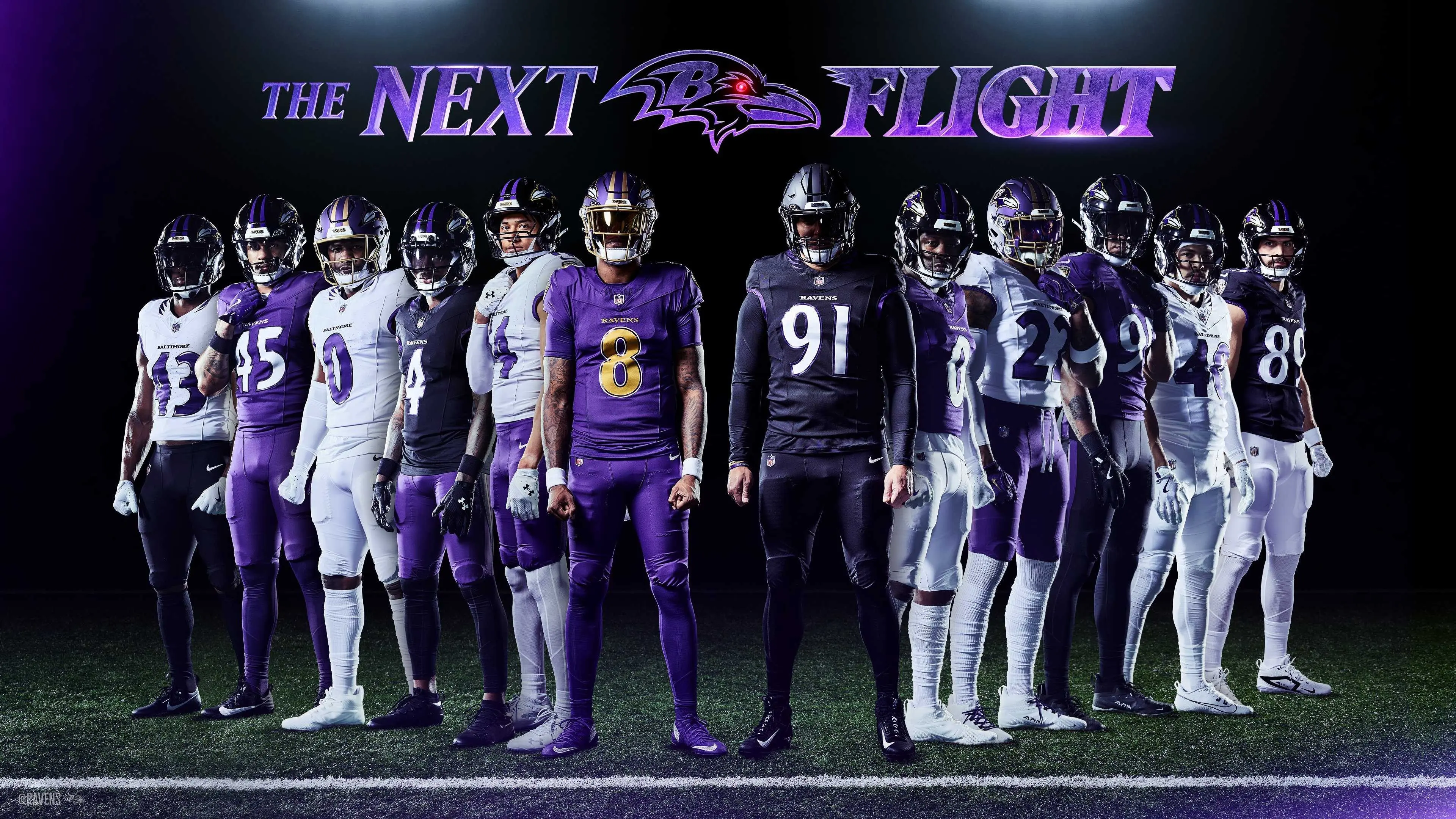 Ravens unveil most significant uniform transition this century | WBAL ...