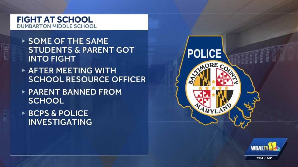 Police: 9 students arrested after fight at Baltimore County bus stop ...