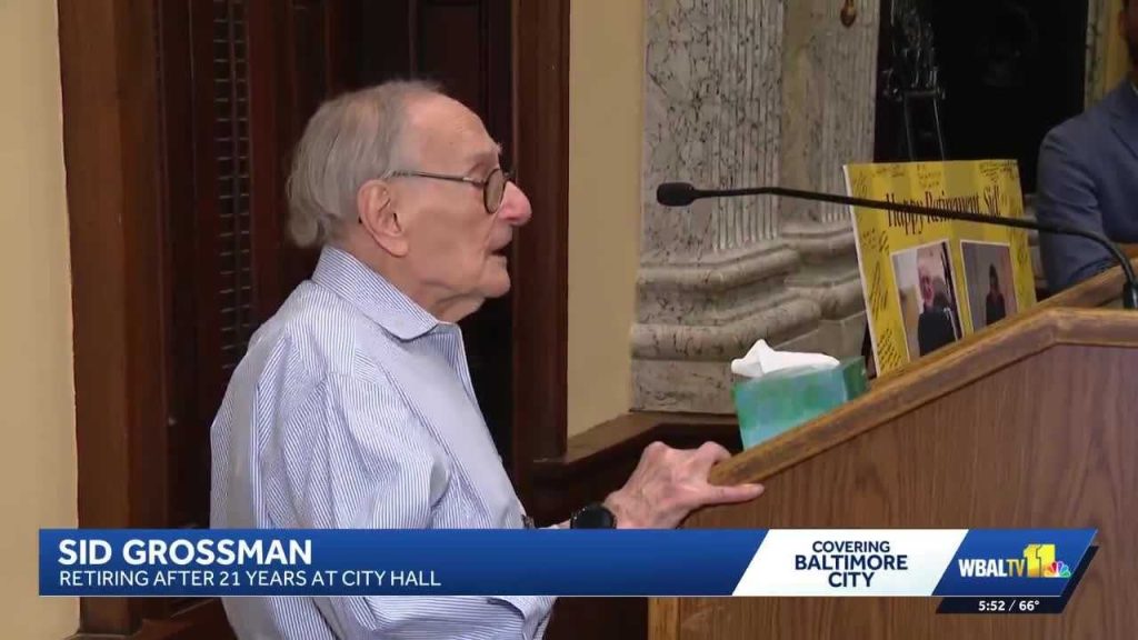 Baltimore bids farewell as ‘City Hall Sid’ heads into 4th retirement