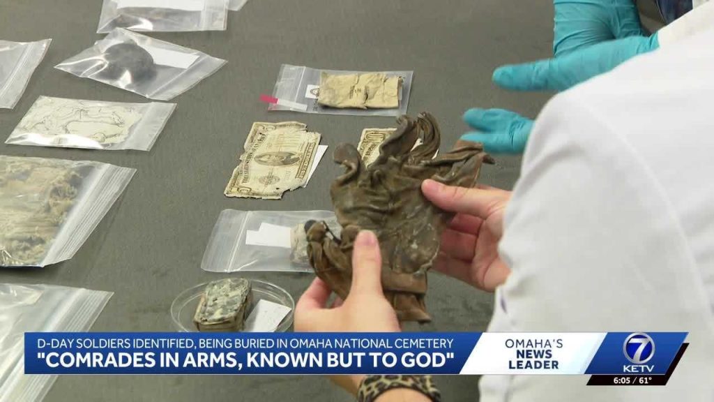 ‘No greater reward’: Nebraska Air Force base helps identify remains of D-Day soldiers