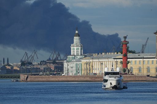 Ukrainian drones hit St. Petersburg oil terminal ahead of ‘Russian Davos’
