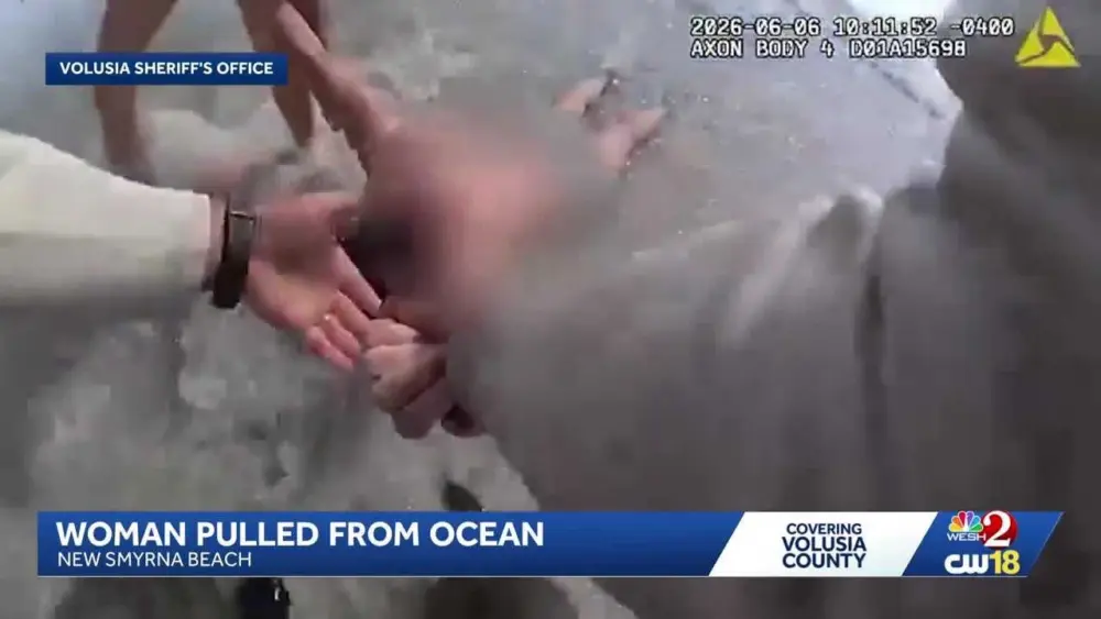 Bodycam video shows deputies help rescue woman at Florida beach | WBAL ...