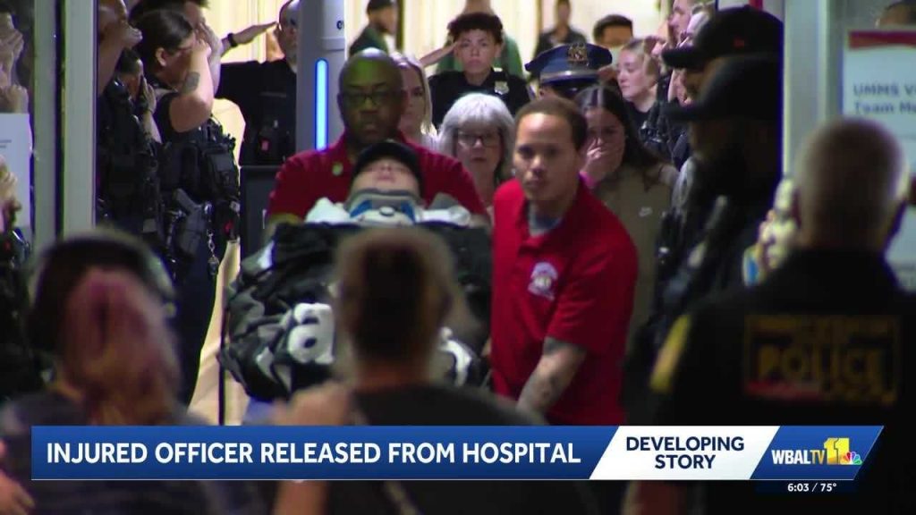 Baltimore County officer shot in Pikesville released from Shock Trauma