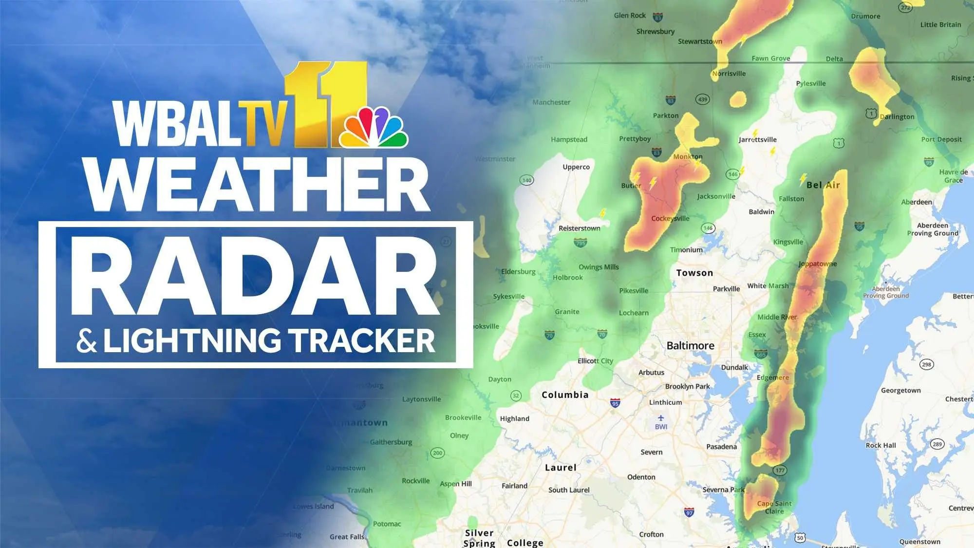 RADAR | Track storms, weather conditions in Maryland | WBAL Baltimore News