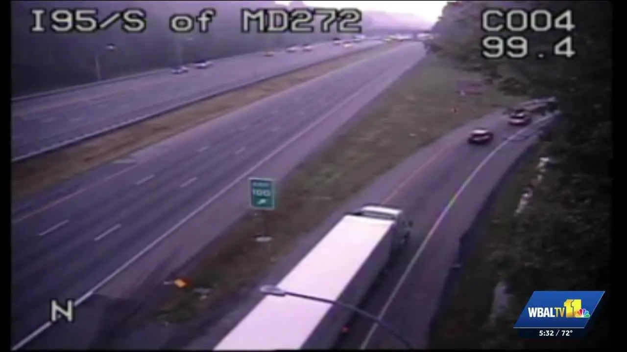Northbound I-95 shut down due to crash in Cecil County | WBAL