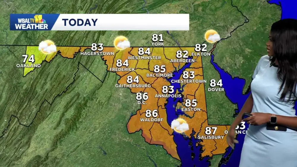 Weather Today Will Be The Better Day Of The Weekend In Maryland WBAL A644dc49 A510 41c2 801f