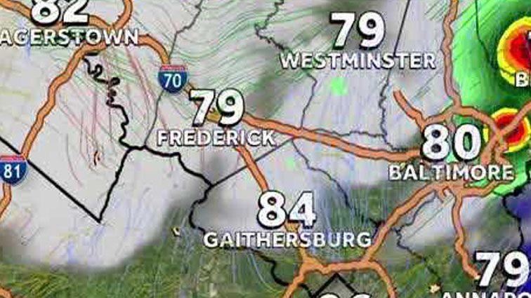 Weather: There is another chance of thunderstorms this weekend in Maryland