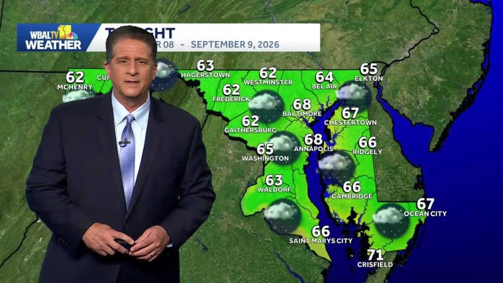 Weather: Some rain back in the forecast for Baltimore metro area