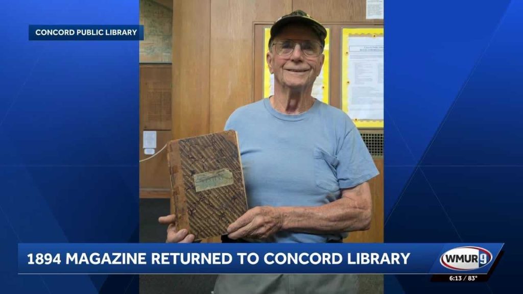 Man returns 132-year-old overdue magazine during library fine freeze