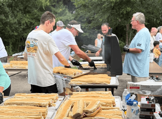 World-record 400-foot Cuban sandwich built in Florida