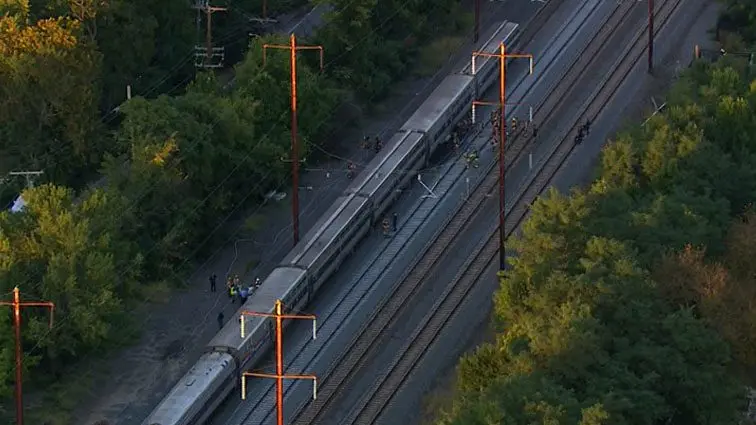 Fire In Baltimore Two minor injuries reported after Amtrak car fire near Canberra Drive ...