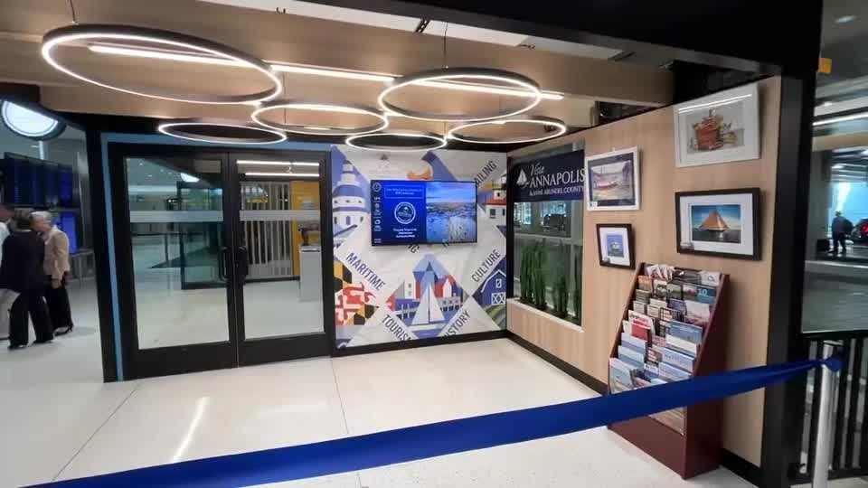New welcome center opens at BWI-Marshall Airport