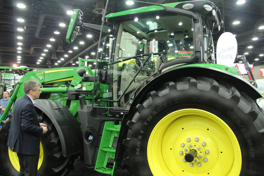 Farm Equipment Dealers Expect A Tough 2024 Hoosier Ag Today   John Deere 6R Tractor 1024x683 