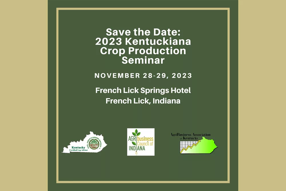 Logo for Kentuckiana Crop Production Seminar.