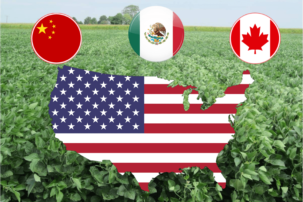 USDA 2024 Trade Outlook Forecasts Less Exports More Imports Hoosier   Usmca China 