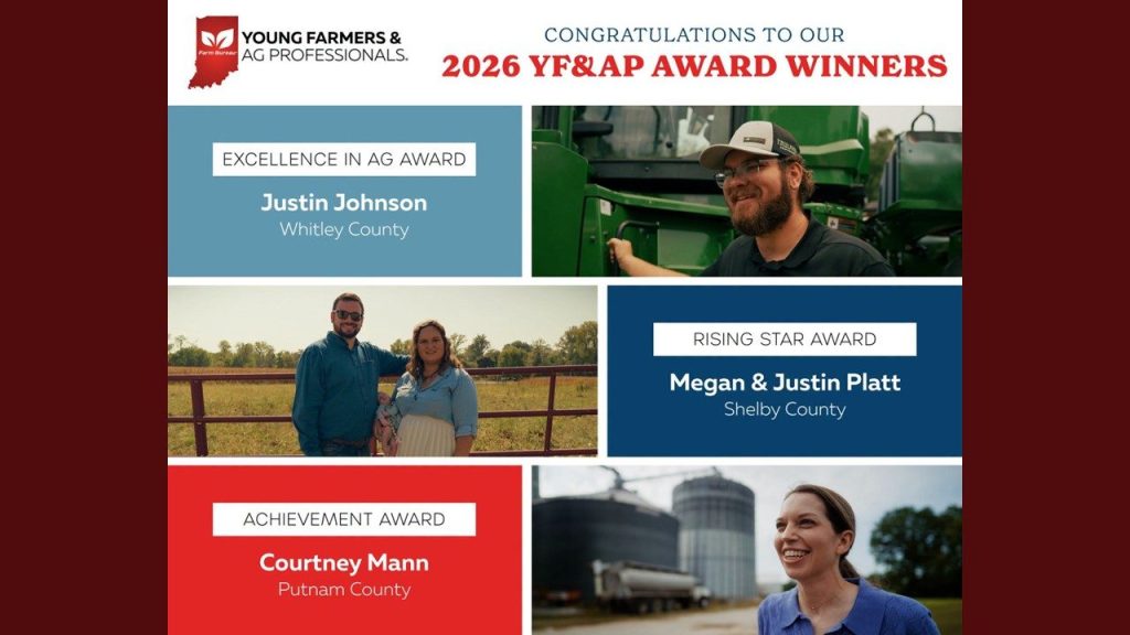 Purdue Extension Indiana Farm Bureau Names 2026 Young Farmer & Ag Professional Award ...