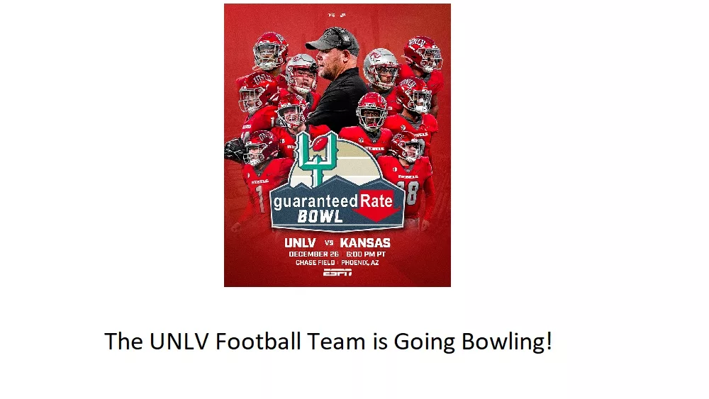 UNLV Football In Bowl Game
