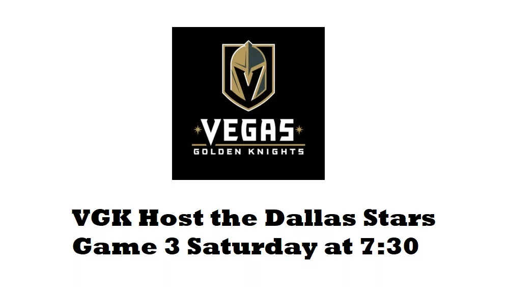VGK Host Dallas Stars