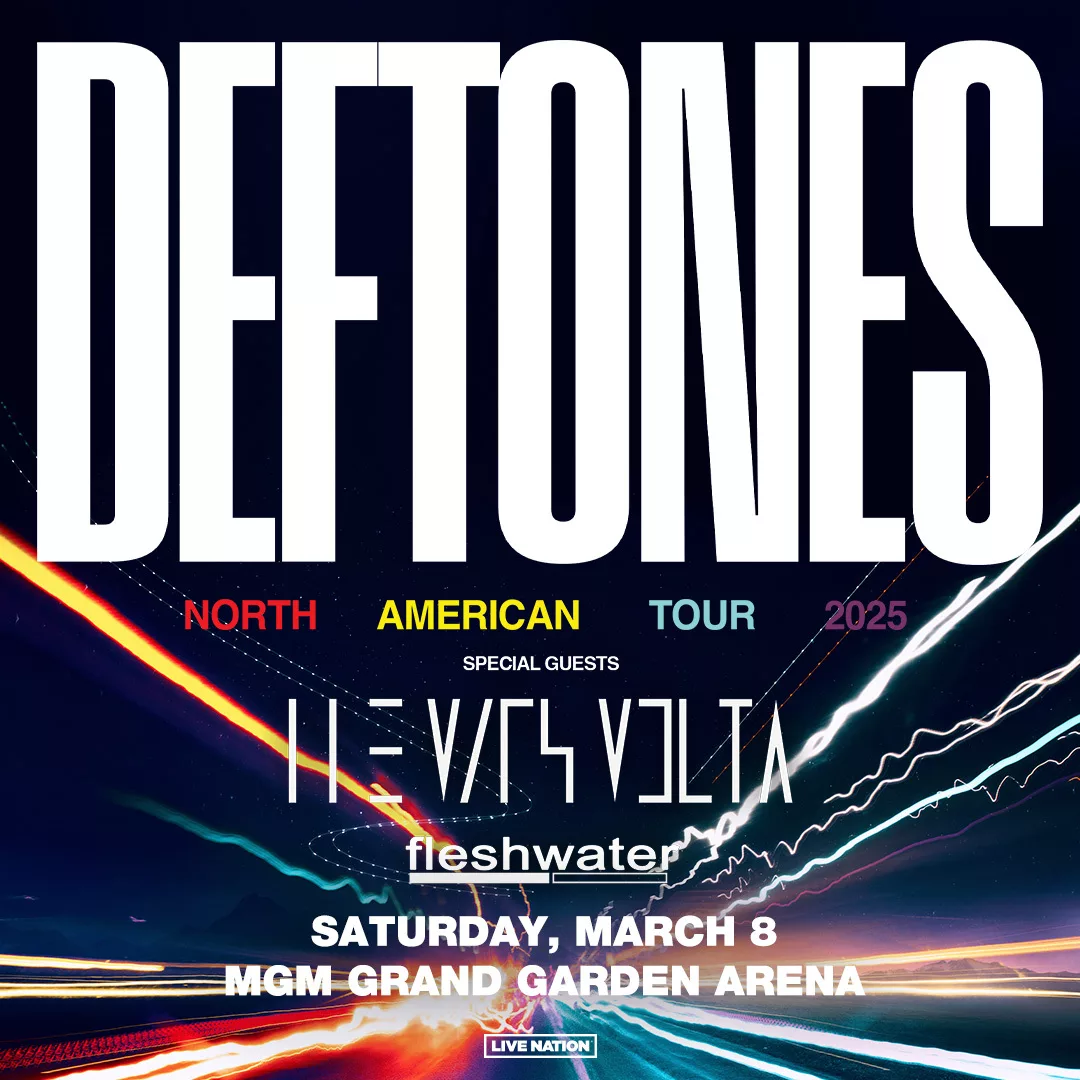 deftones 3/8/25 mgm grand garden