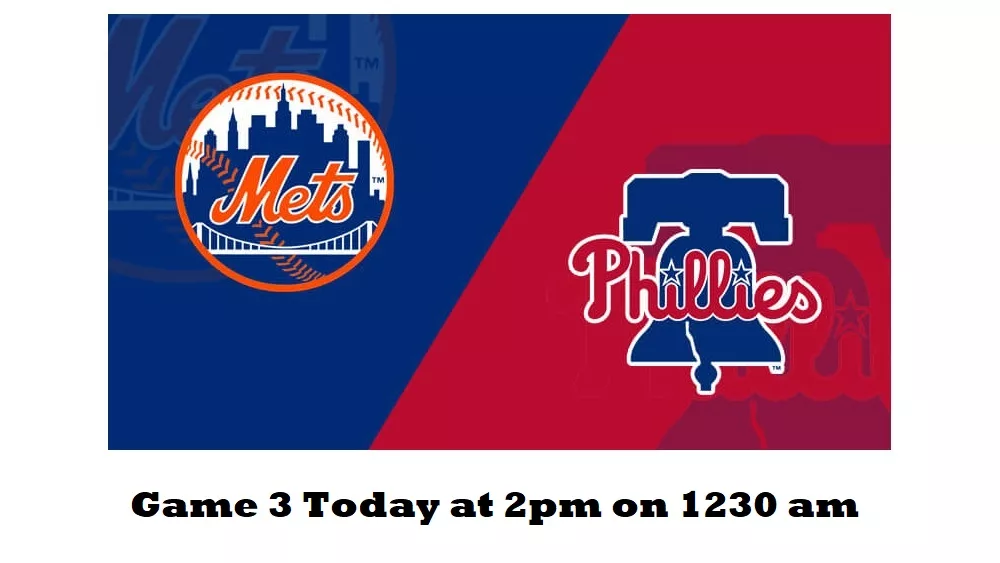 Game 3 Mets vs Phillies