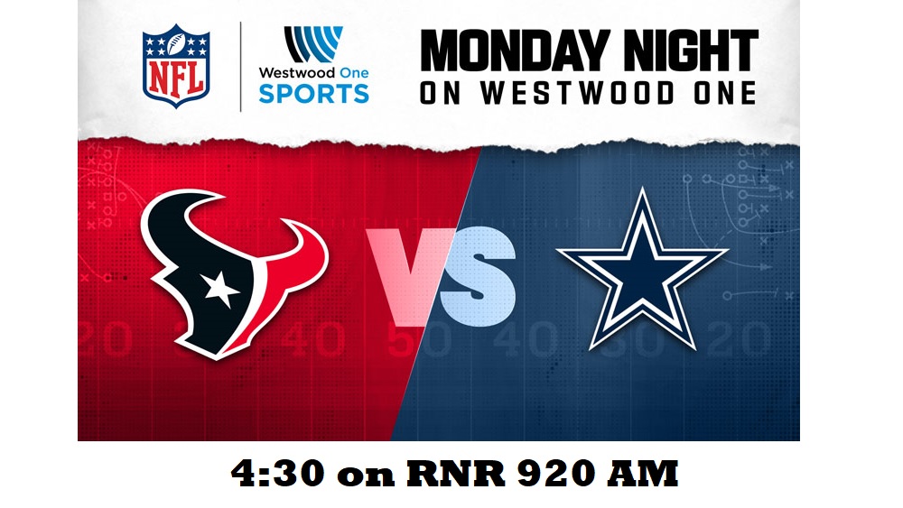 MNF on RNR 920 am