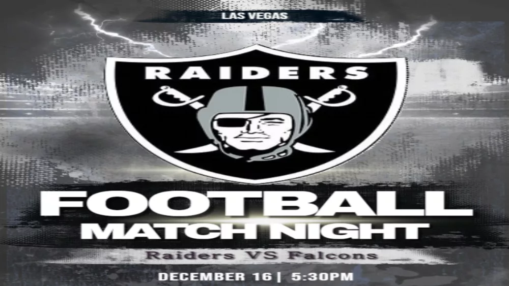 Raiders Host Falcons on MNF