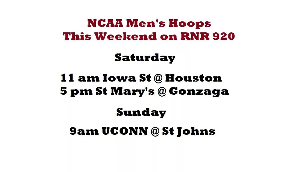 MBB on RNR This Weekend