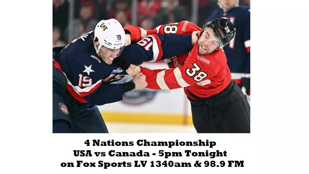 4 Nations Final Tonight at 5pm on Fox Sports LV