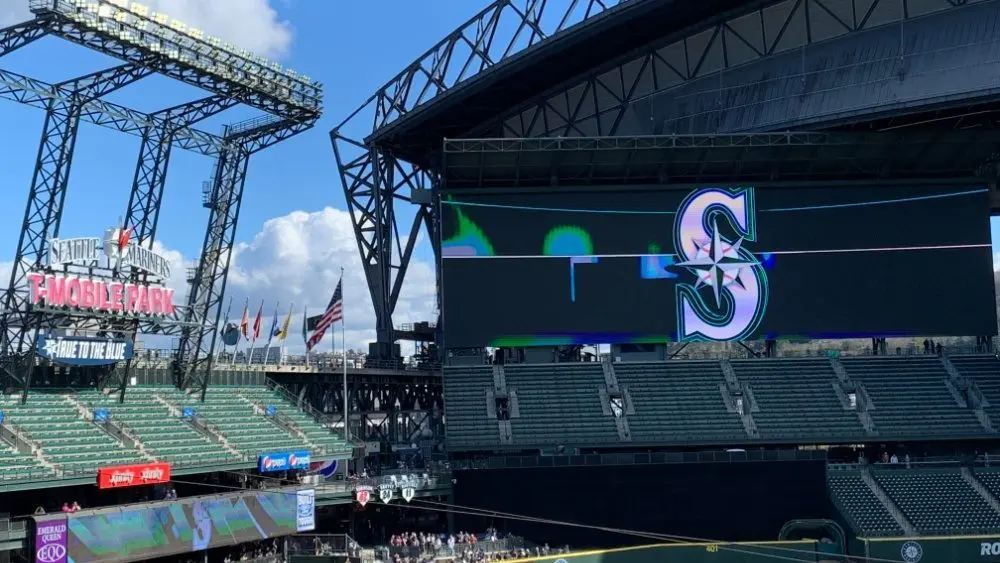 T-Mobile Park^ home of MLB's Seattle Mariners. Seattle^ WA/ USA - March 2019