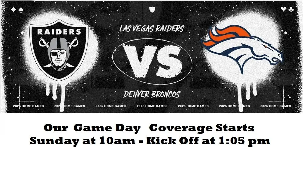 Raiders Host Broncos at Allegiant Stadium