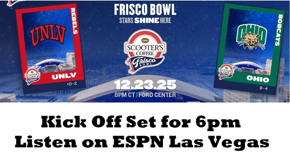 UNLV FB Bowl Game in Frisco Texas