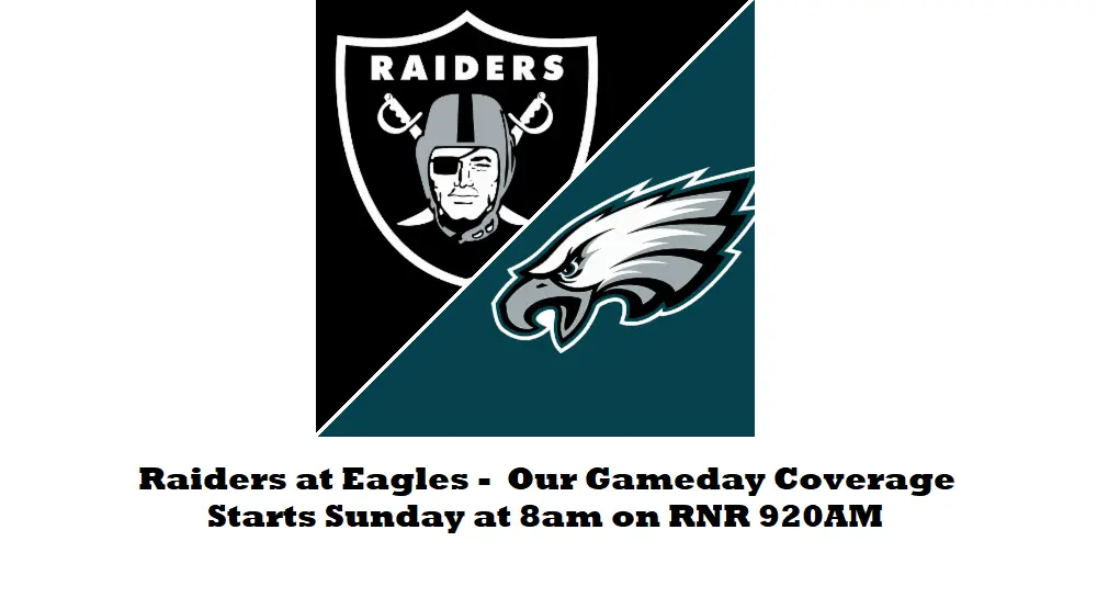 Raiders at Eagles