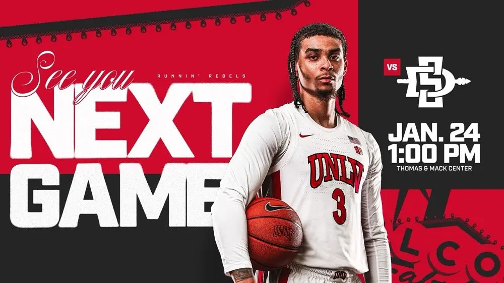 Saturday UNLV MBB Host SDSU