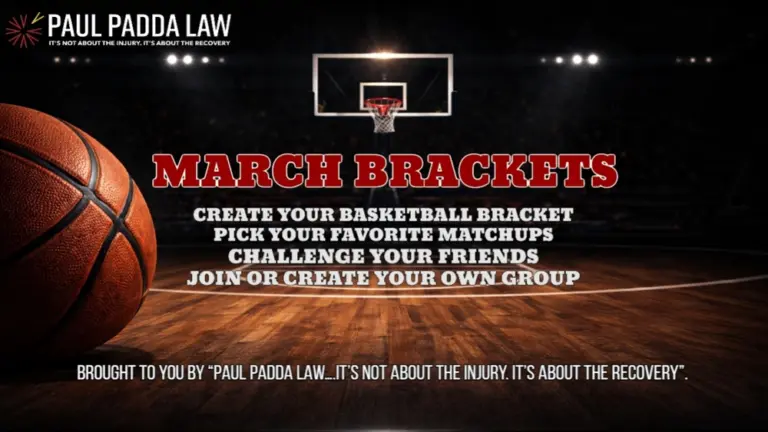March Bracket Splash Page sponsored by Paul Padda