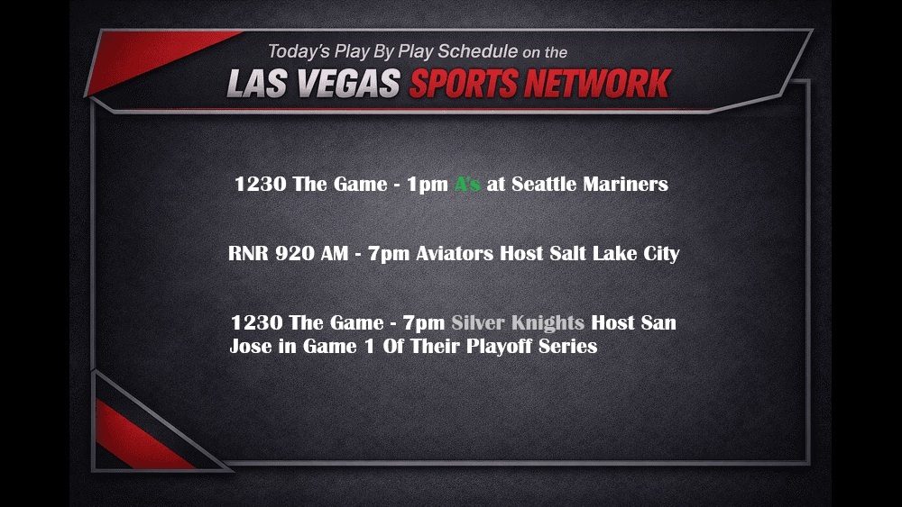 PXP Schedule for Wed April 22nd