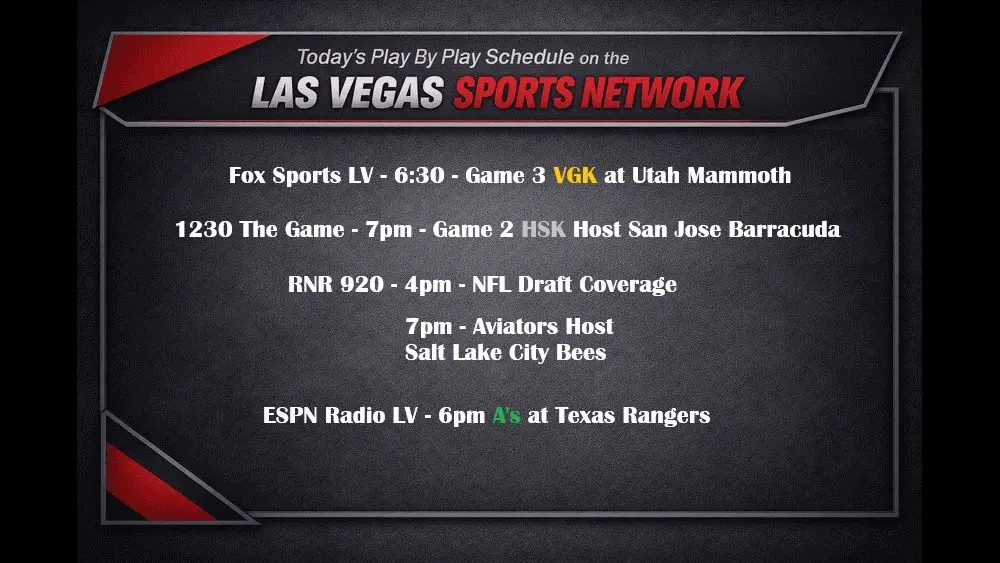 PXP Today on LV Sports Network