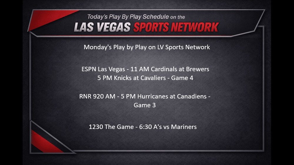PXP Monday on LV Sports Network
