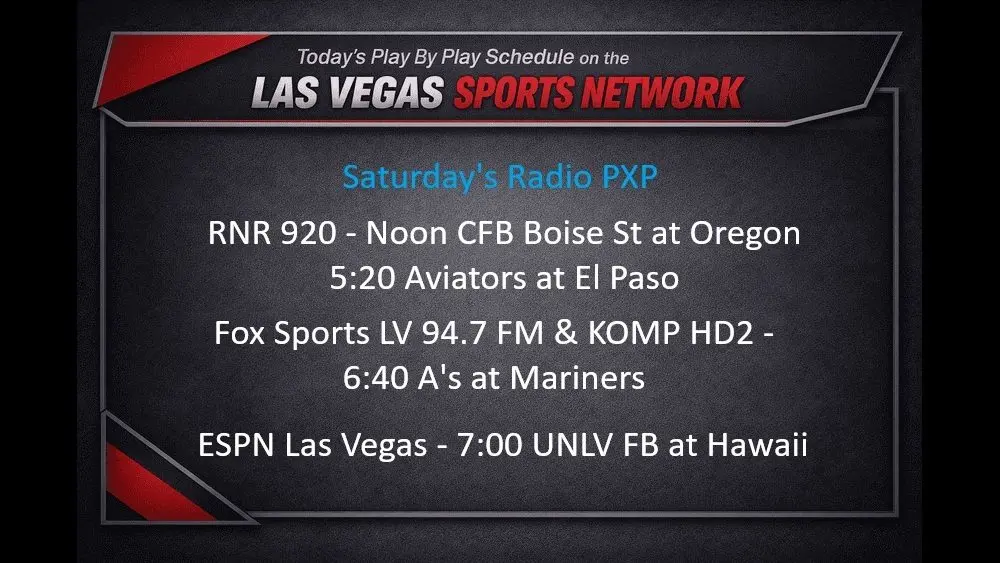Saturday PXP