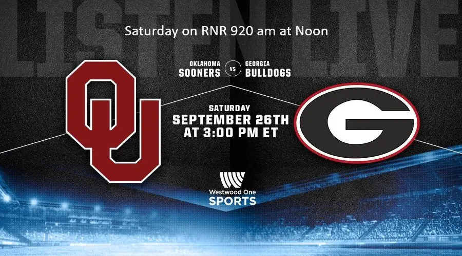 OU astatine  Georgia Saturday connected  RNR 920