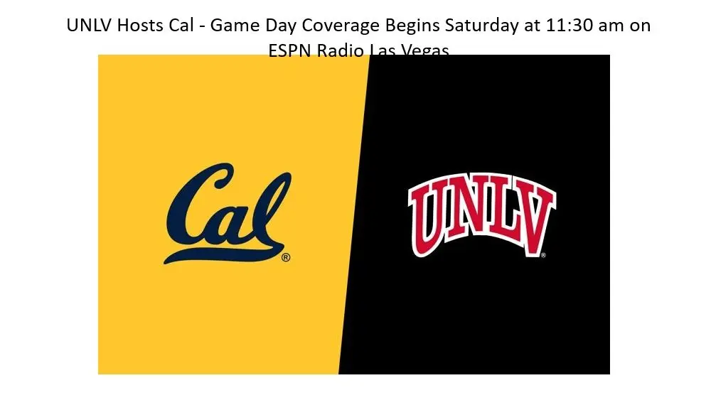 UNLV Football Hosts Cal Saturday