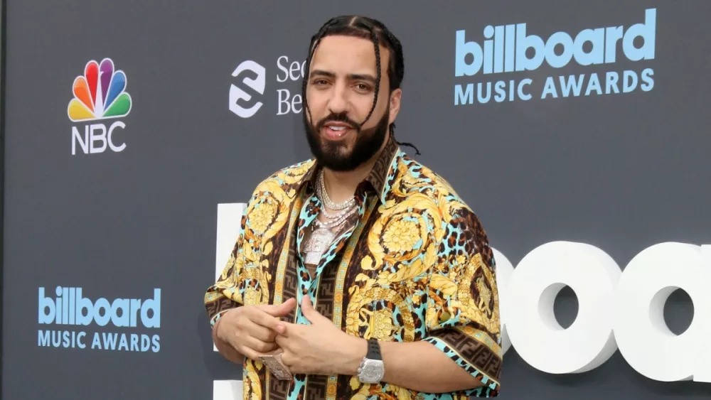 French Montana at the 2022 Billboard Music Awards at MGM Garden Arena on May 15^ 2022 in Las Vegas^ NV