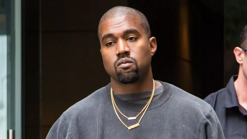 Kanye West is seen exiting her hotel on September 3^ 2016 in New York City.